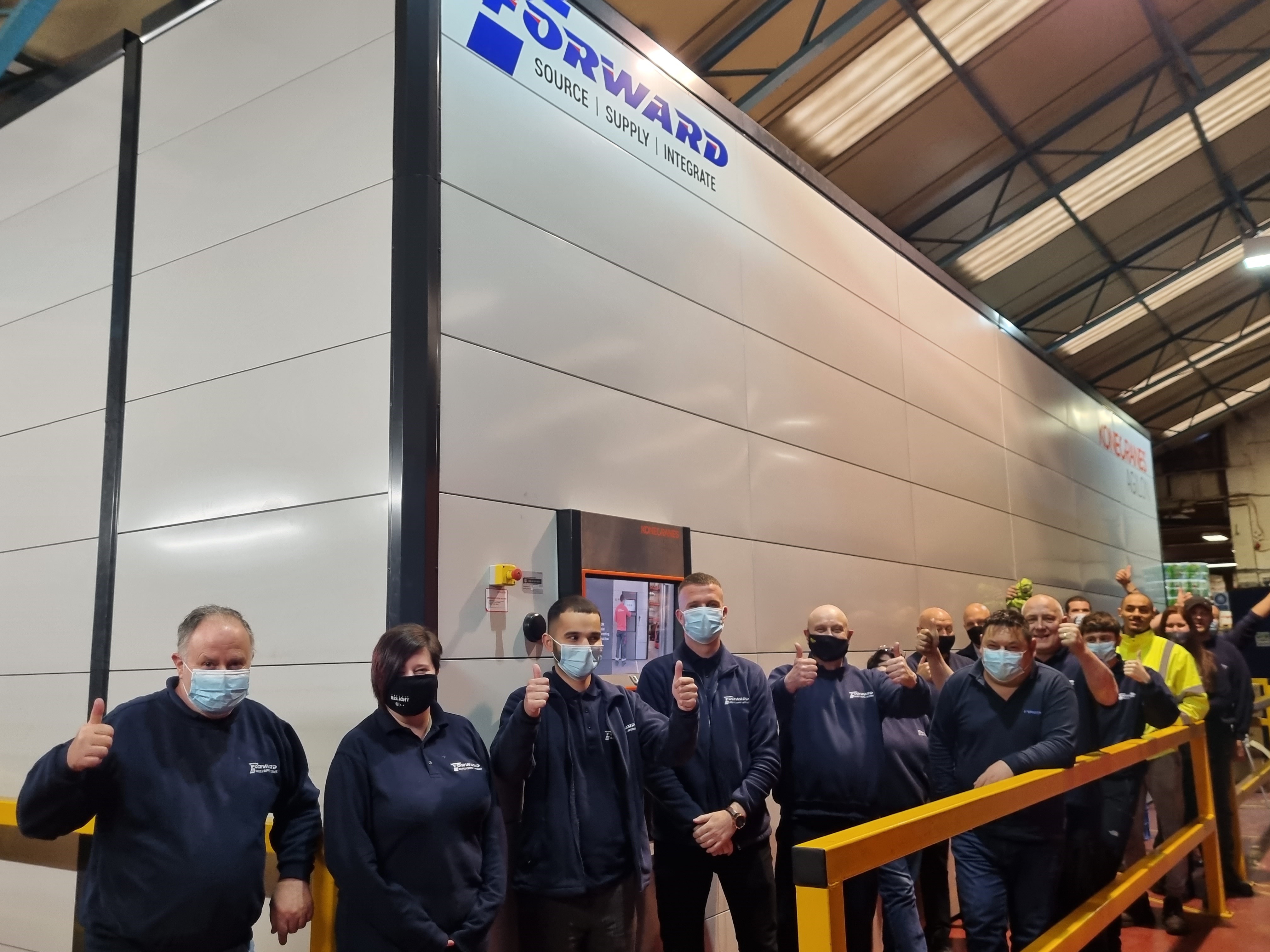 Forward Industrial Konecranes Agilon automated warehousing solutions 